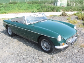 1966 MG B Roadster with overdrive