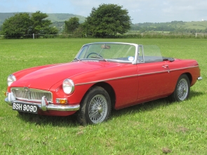 1966 MG B Roadster, 1 family owner from new!