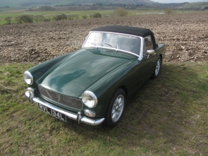 1972 MG Midget 1380cc 5 speed Heritage shell